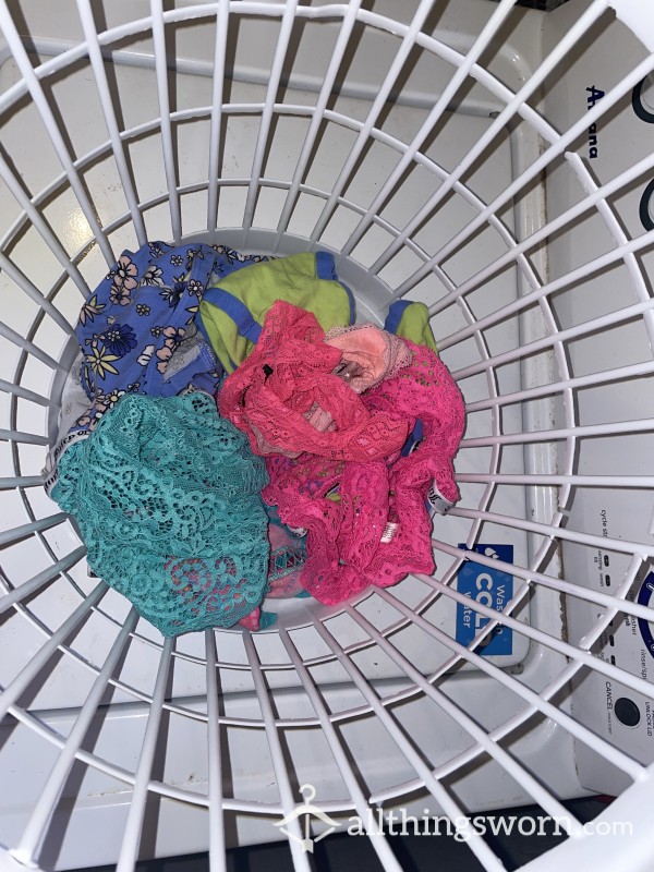 Basket Of Dirty Panties ONE PAIR