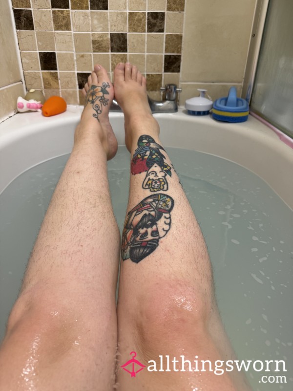 Bath Time Leg Shave