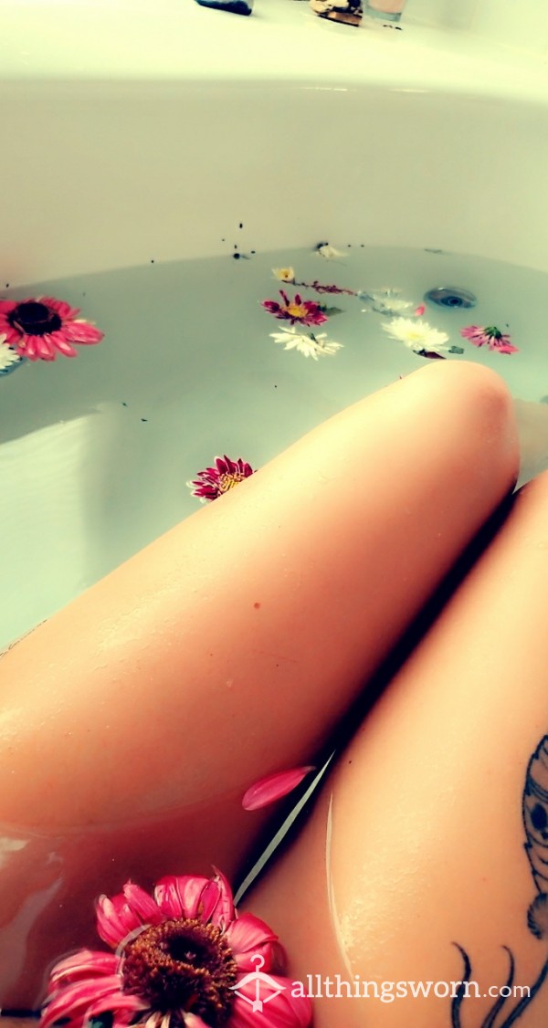 Bath Water Flowers