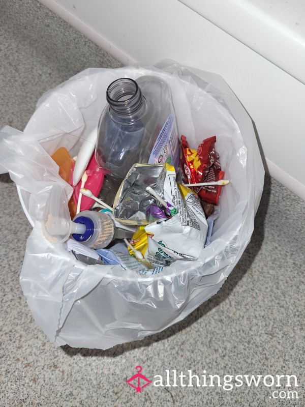 Bathroom Bin Contents