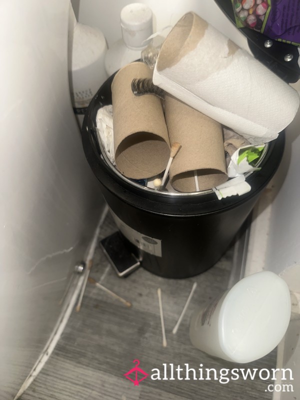 Bathroom Bin Contents