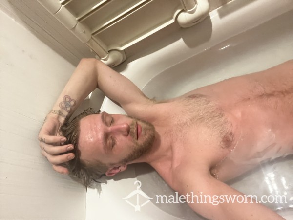 Bathtub Nude Still Wearing Socks