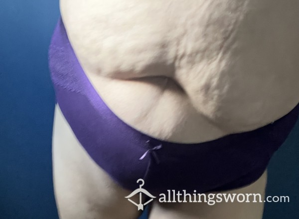 BBW Purple Cotton Boyshorts