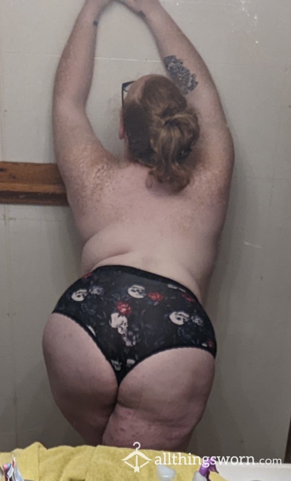 BBW Redhead Panties For Sale