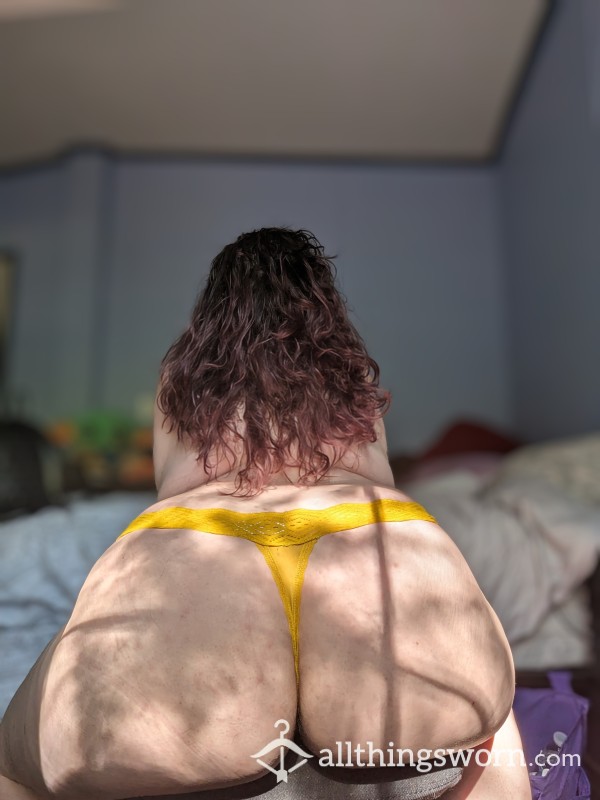 BBW Sunshine Yellow Thong