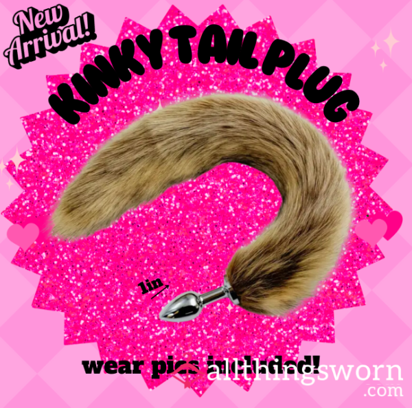 BDSM Used Fox Tail Plug❤👀