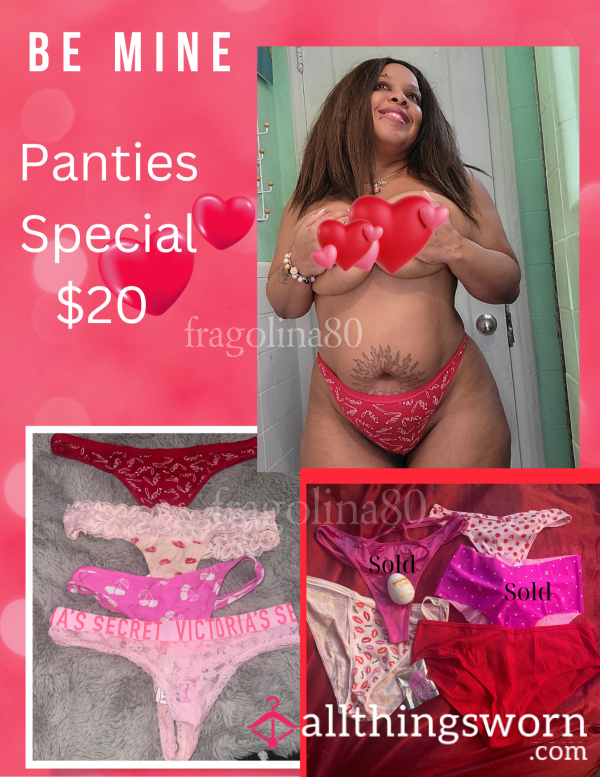 Be Mine💕 Panties Special!