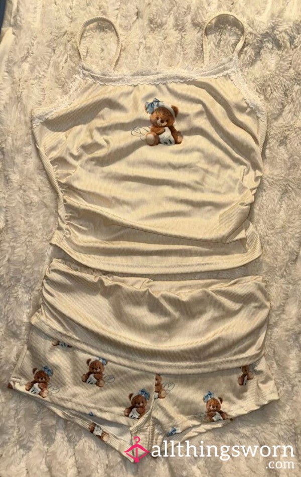 Bear Pj’s Set 🐻