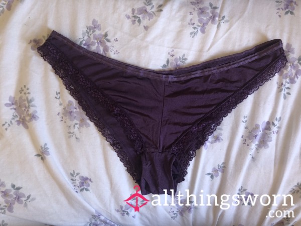 Beautiful Silky Purple Panties!