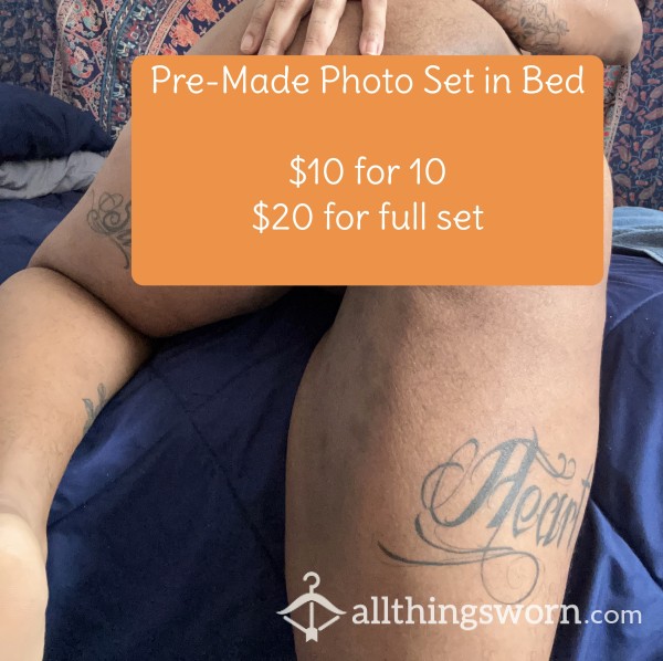 Pre-Made Photo Set Multiple Poses Full Pu**y And A** View