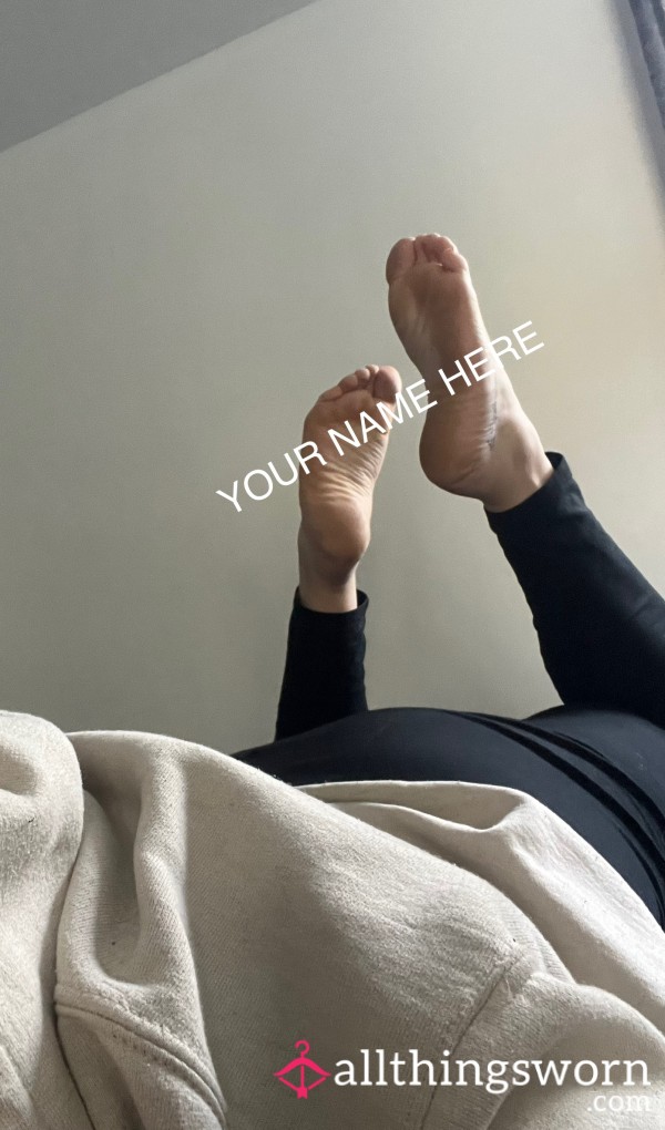 Begging To Be Beneath Me? Have It Your Way And Have Your Name Written On My Soles 🦶