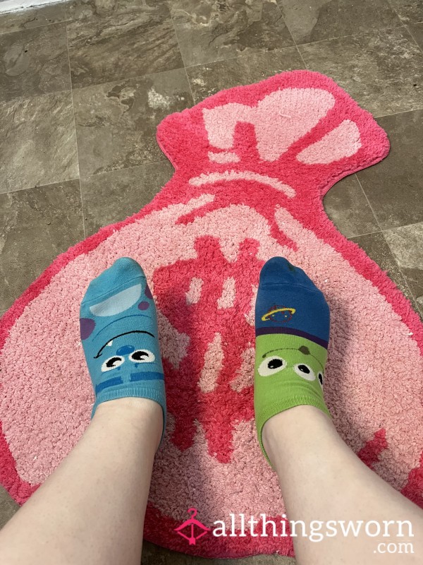 Beloved Pixar Duo Socks – Monsters, Inc. & Toy Story Edition