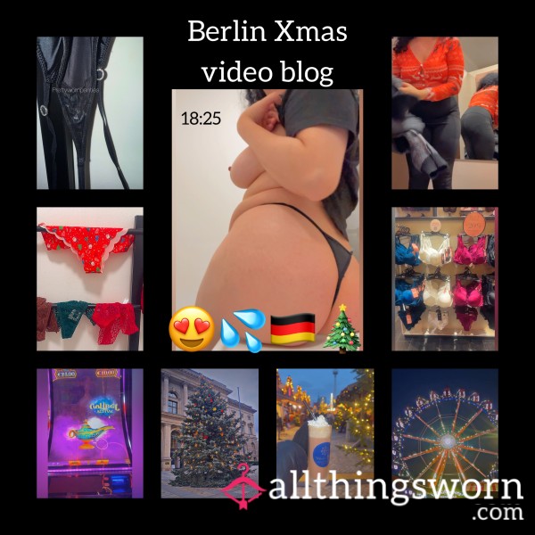 BERLIN VBLOG | CHANGING ROOMS | Pu**y A** JOI | DIRTY PANTIES | CASINO | XMAS MARKETS 18 MINUTE VIDEO ❤️