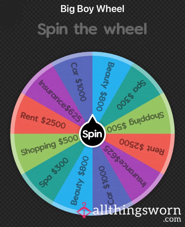 Big Boy Wheel Spin