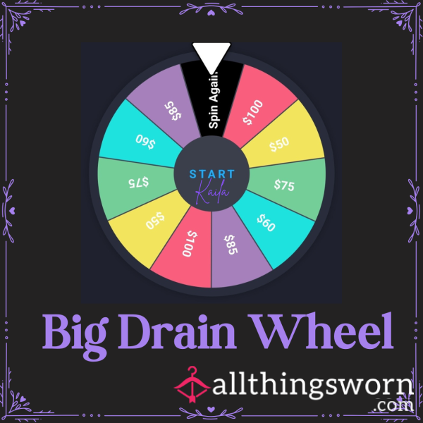 Big Drain Wheel 🎡