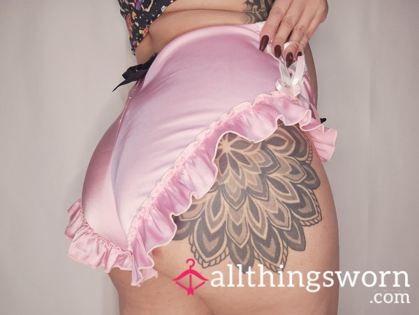 Big Frilly Pink Panties Size XL