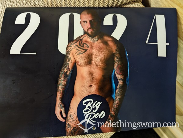 BIG ROB 2024 NUDE CALENDAR..