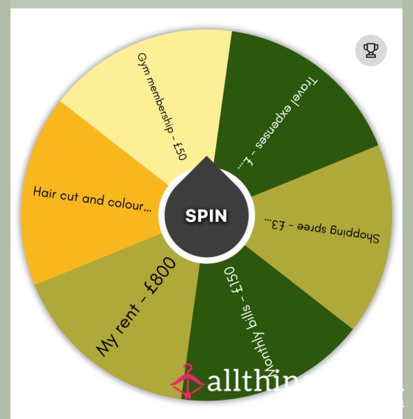 Big Spender Wheel Spin