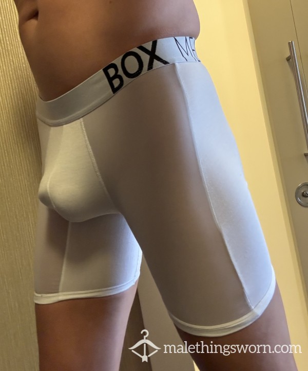 Bike Style BOX Tights In Transparent White