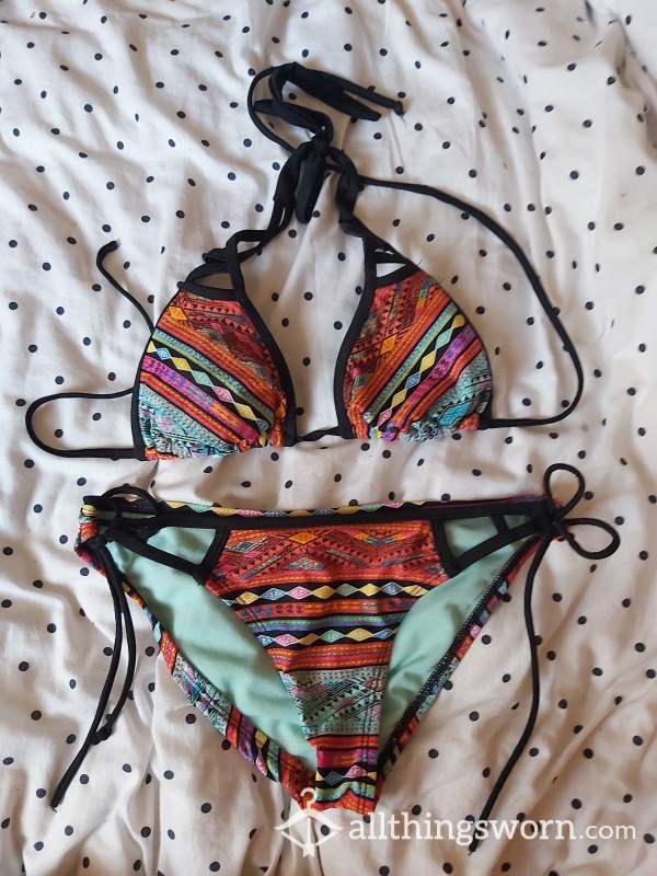 Bikini Lab Boho Size 10 Tie Ups