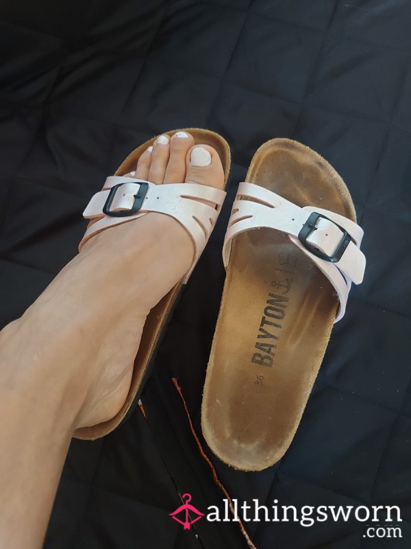 Birkenstock Scarpe Shoes Sandali Usati 36