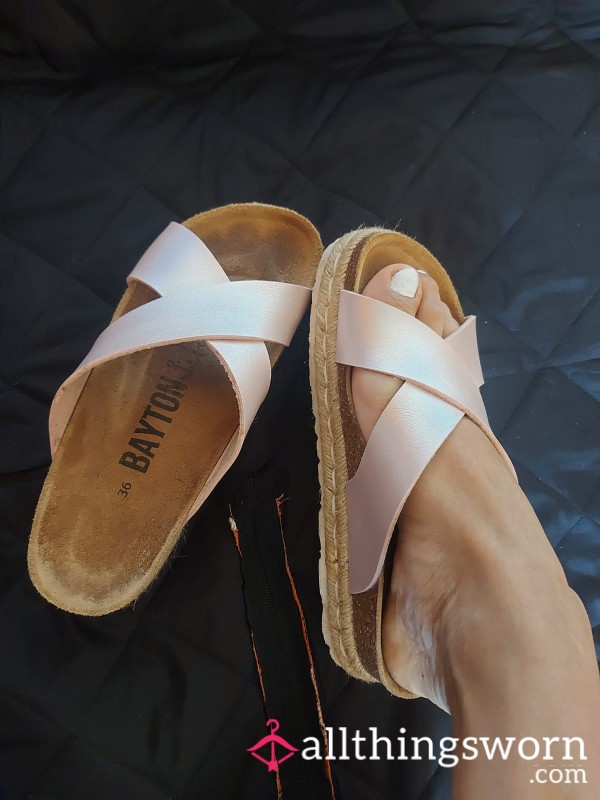 Birkenstock Scarpe Shoes Sandali Usati 36