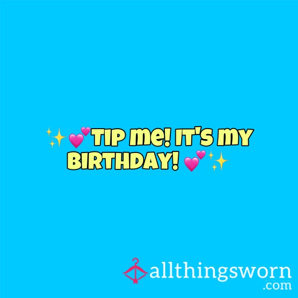 🥳Birthday Tips🎂