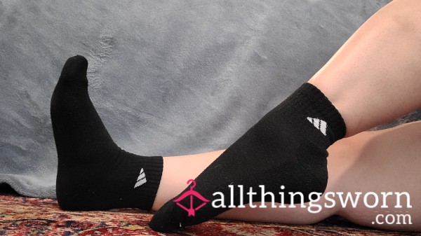 Black Adidas Ankle Socks