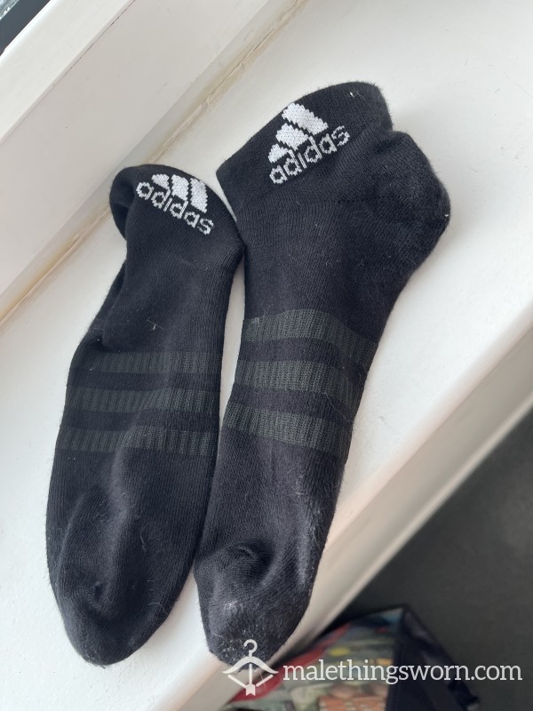 Black Adidas Ankle Socks