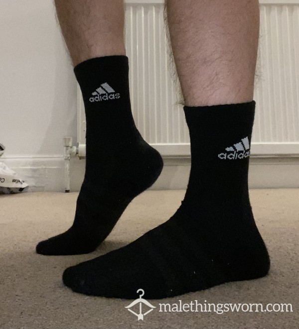 Black Adidas Socks