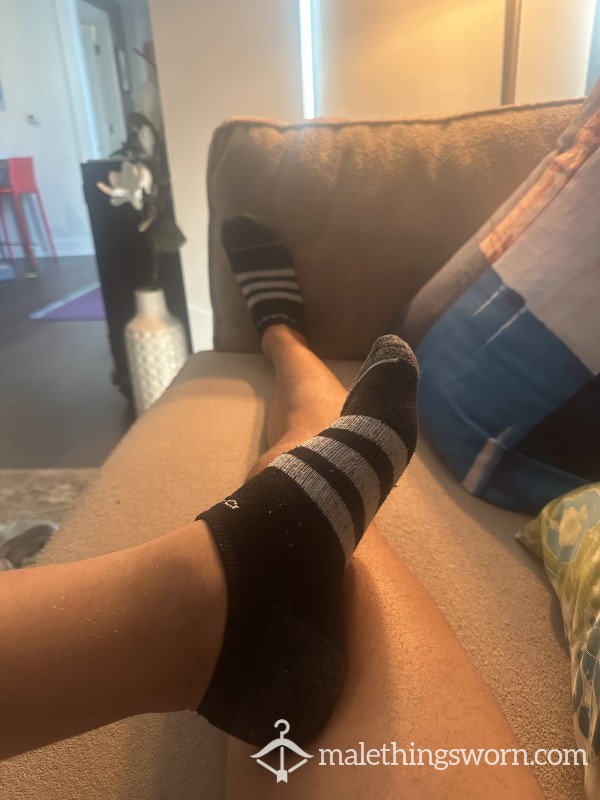 Black Adidas Socks!