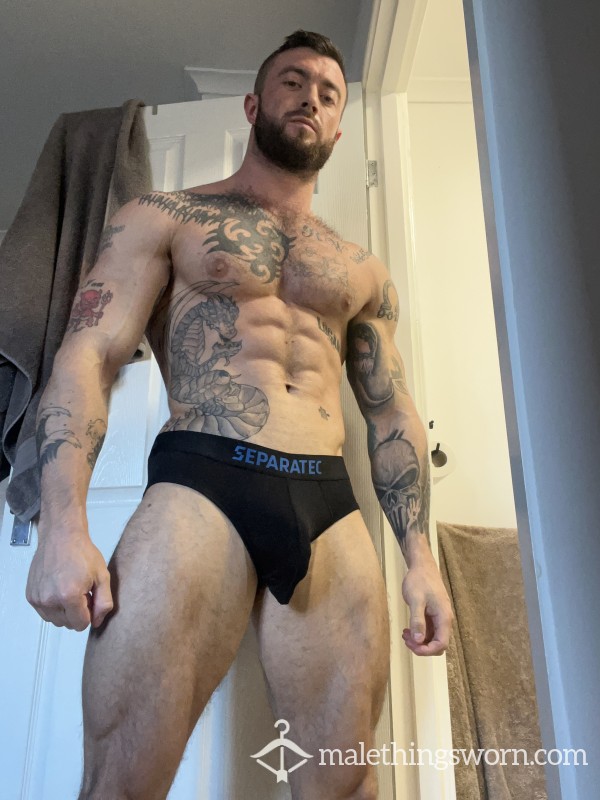 Black And Blue Briefs