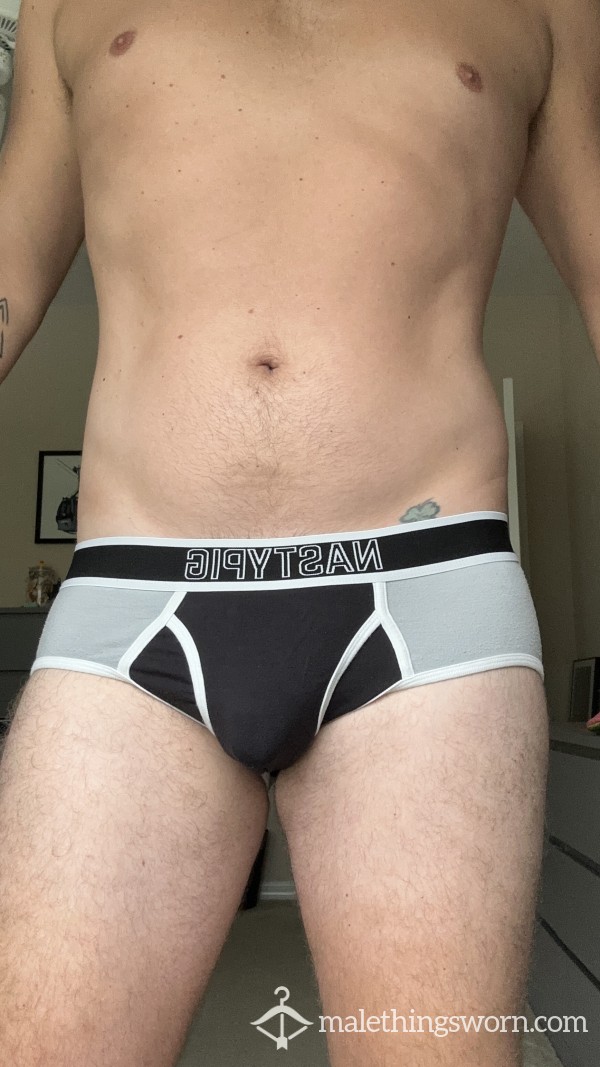 Black And Grey Nasty Pig - Worn To Likimg