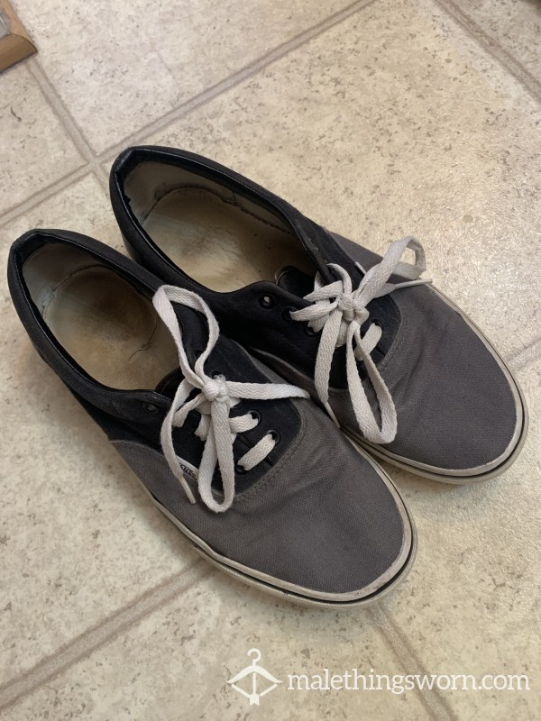 Black And Grey Vans