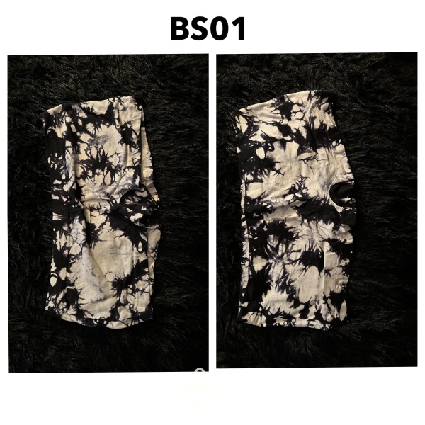 Black And White Boy Shorts BS01