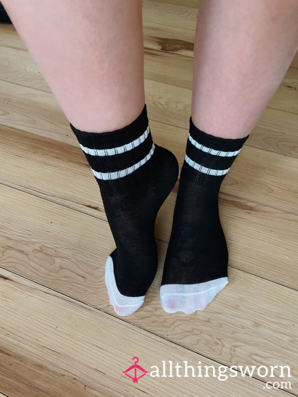 Black And White Socks