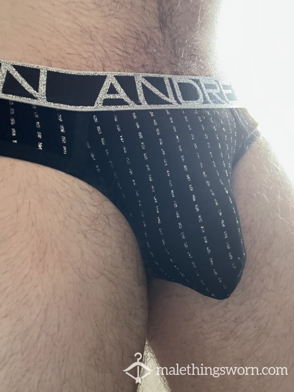 Black Andrew Christian Briefs (L)