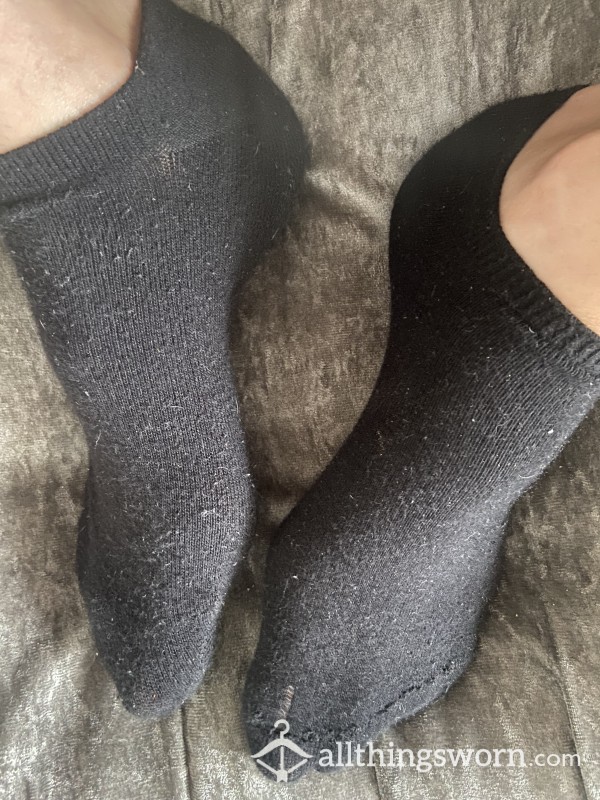 Black Ankle Socks