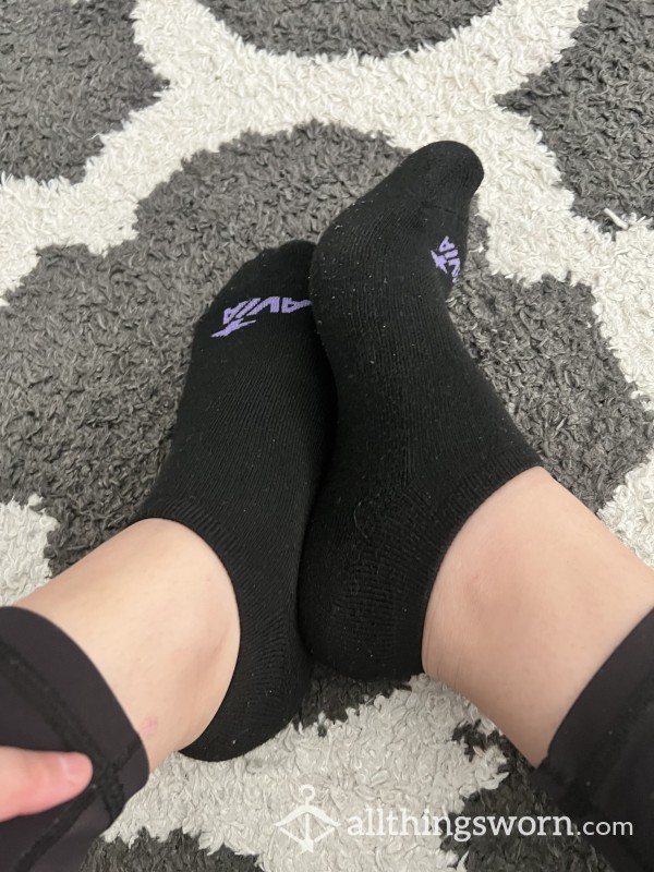 Black Ankle Socks