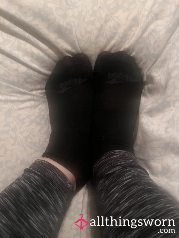 Black Ankle Socks