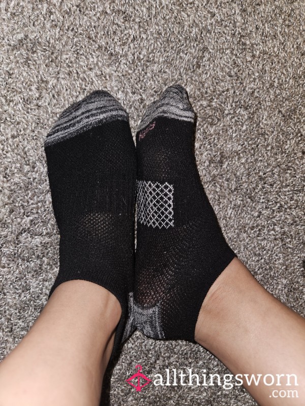 Black Ankle Socks