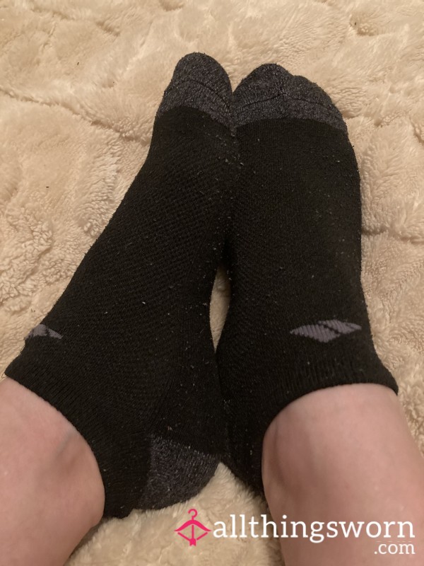 Black Ankle Socks