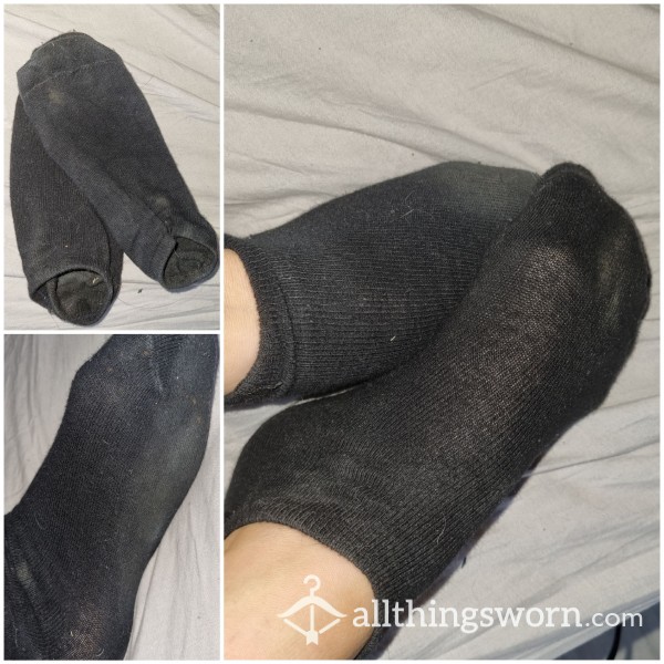 Black Ankle Socks