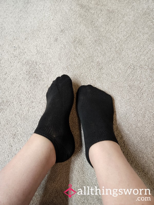 Black Ankle Socks