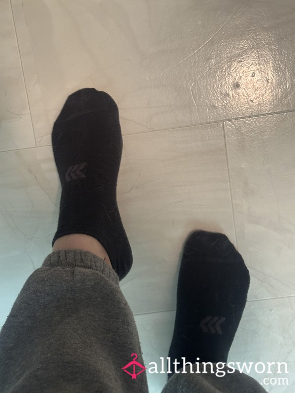 Black Ankle Socks