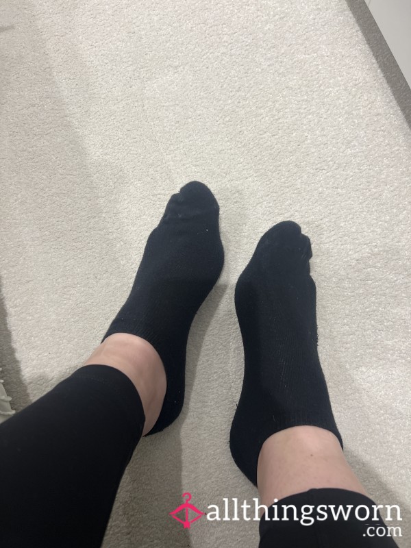 Black Ankle Socks