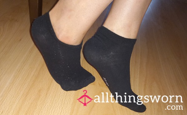 Black Ankle Socks