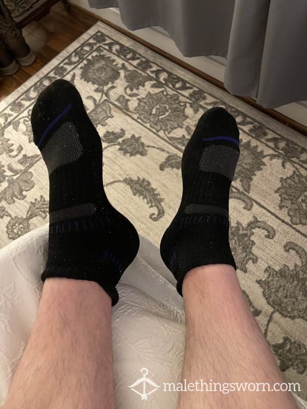 Black Ankle Socks