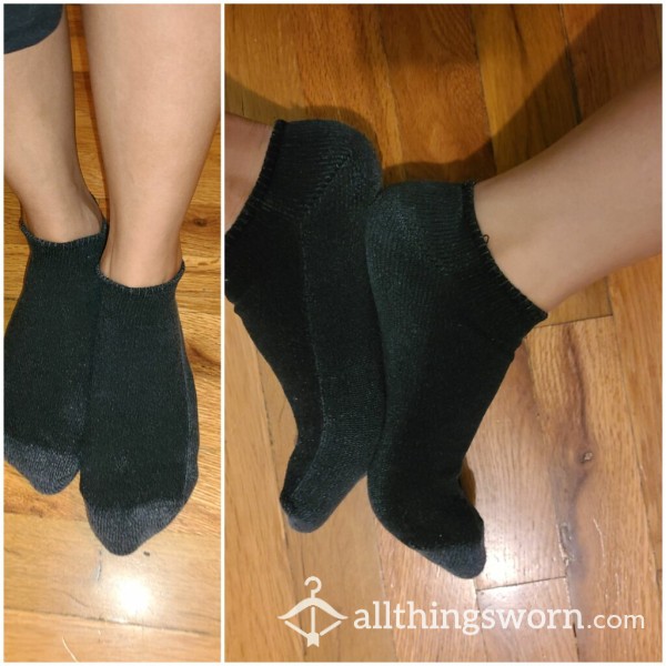 Black Ankle Socks