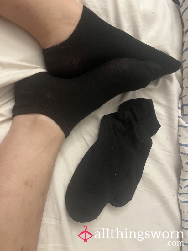 Black Ankle Socks - Free US Shipping & 24 Hours Of Wear